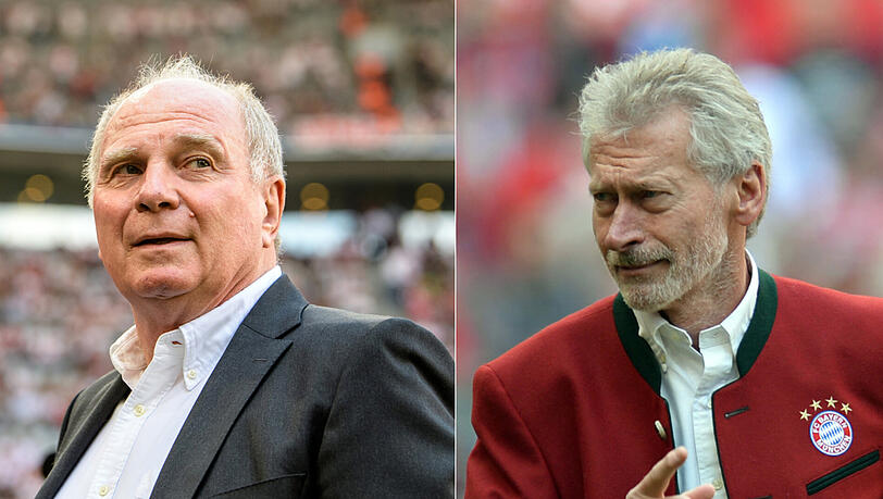 Freundschaft war einmal: Uli Hoeneß und Paul Breitner (rechts).