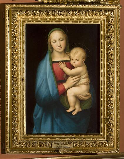 Die "Madonna del Granduca" (1506).