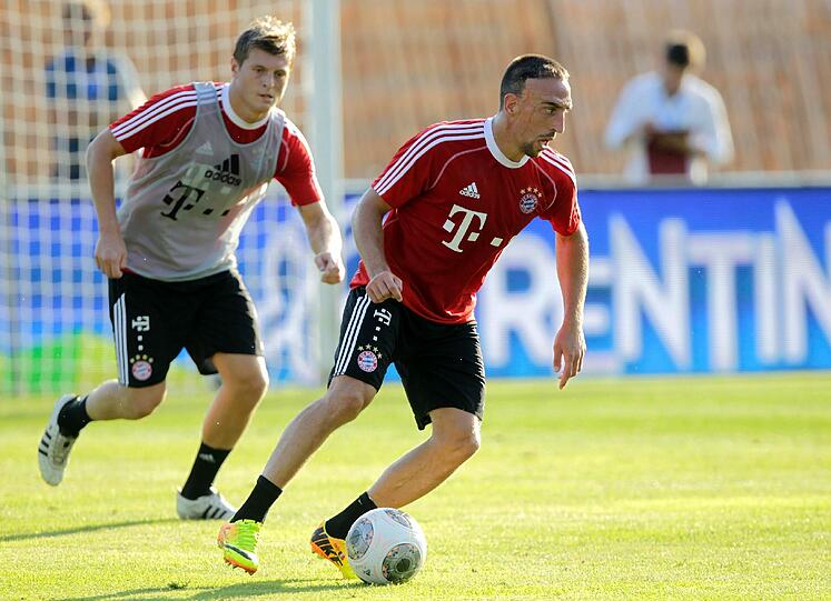 Franck RibéryDer FC Bayern in Riva am Gardasse: Sehen Sie hier die ersten Bilder aus dem Trainingslager!