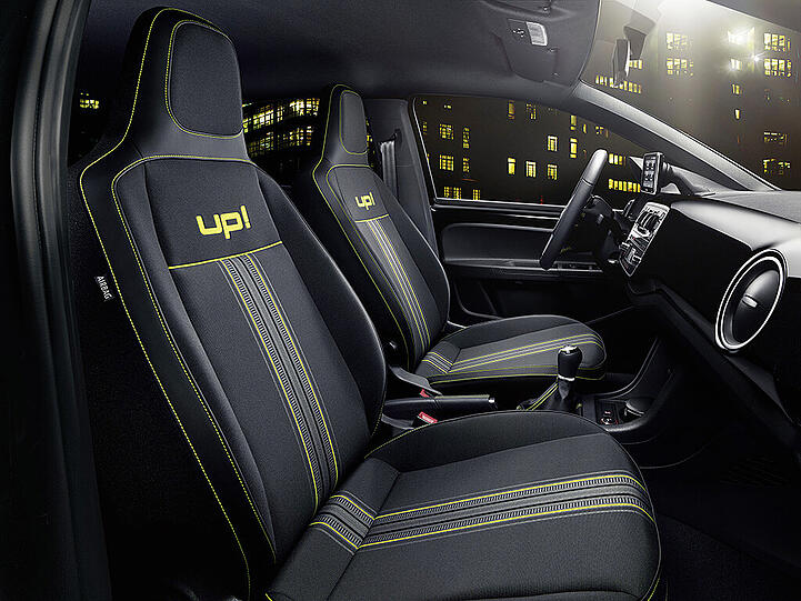 Das neue Sondermodell Street Up von VW zeichnet sich durch spezielle Dekor-Elemente aus.