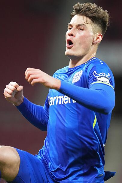 Leverkusens Patrik Schick. Leverkusens Patrik Schick.