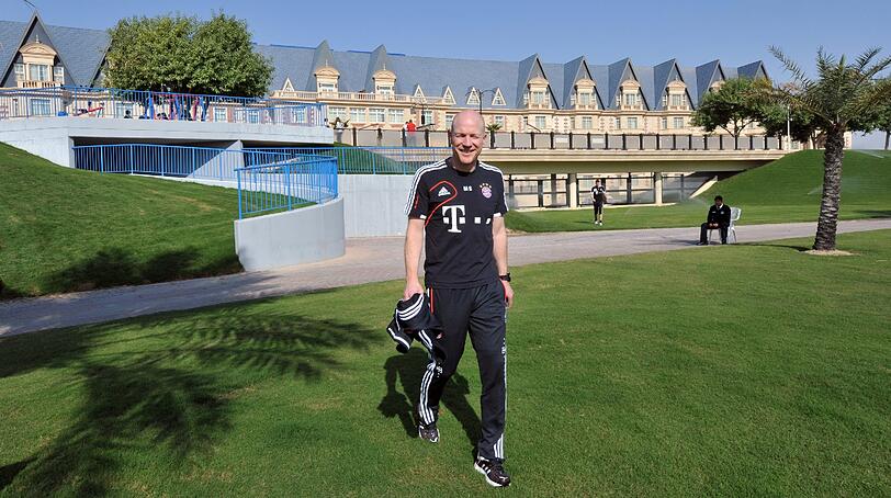 Die Bayern im Trainingslager in Doha, Tag 2.