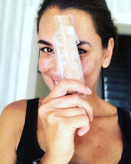 Jana Ina Zarrella weiß der Hitze zu trotzen: mit selbstgemachtem Schoko-Eis. "Die Kids lieben es!", schreibt sie auf Instagram.