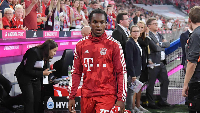 Hatte es nach der Partie gegen Berlin ganz eilig: Renato Sanches. Hatte es nach der Partie gegen Berlin ganz eilig: Renato Sanches.