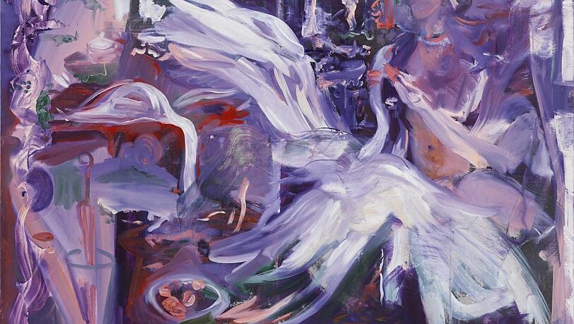 Cecily Brown hat sich ausgiebig mit Franz Marcs Blatt "Leda mit dem Schwan" beschäftigt und kürzlich erst eine eigene, ausgesprochen dichte Serie dazu gemalt. Hier Teil 6. Cecily Brown hat sich ausgiebig mit Franz Marcs Blatt "Leda mit dem Schwan" beschäftigt und kürzlich erst eine eigene, ausgesprochen dichte Serie dazu gemalt. Hier Teil 6.