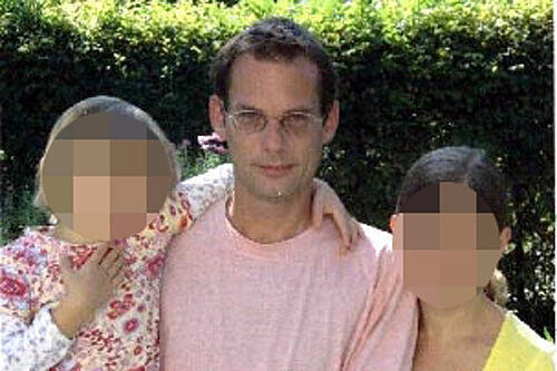 Der Witwer Robert Schromm, der bei dem Unglück seine Frau verlor.