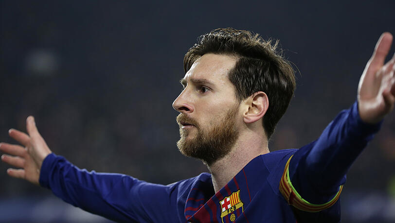 Lionel Messi vom FC Barcelona.