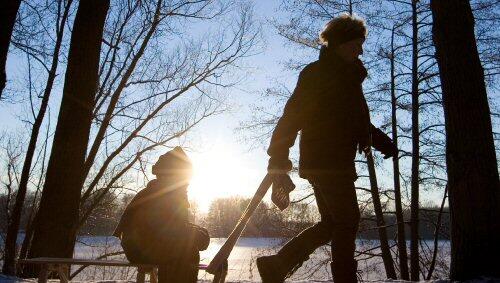 Nichts wie raus bei solch' schönem Winterwetter Nichts wie raus bei solch' schönem Winterwetter