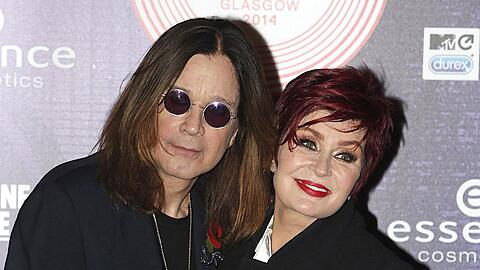 Ozzy Osbourne mit Ehefrau Sharon.