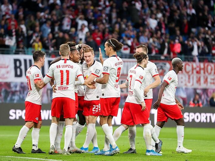 RB Leipzig feierte auch gegen Mainz einen Kantersieg.