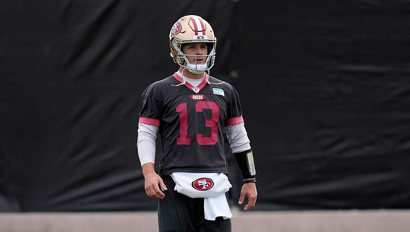 Wurde im Draft an letzter Stelle gezogen: 49ers-Quarterback Brock Purdy (13).