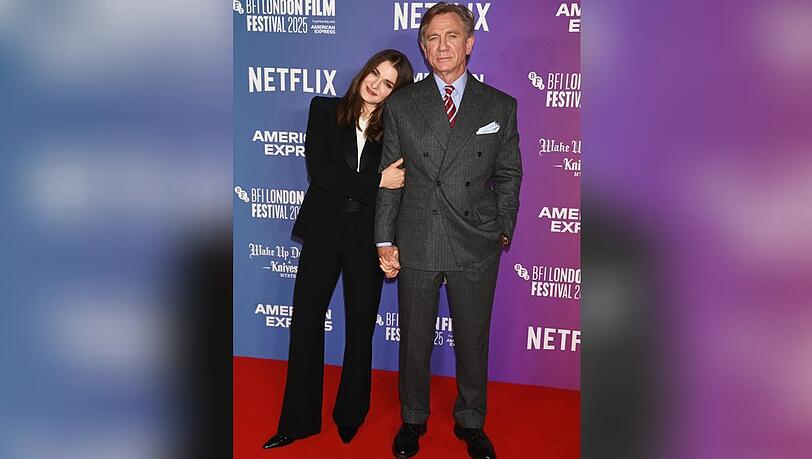 Rachel Weisz und Daniel Craig gemeinsam auf dem roten Teppich.