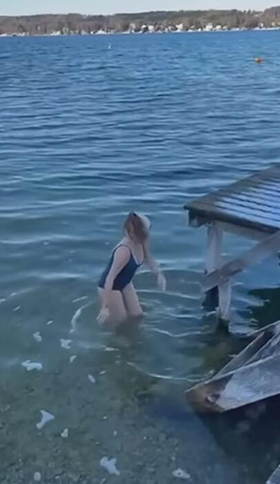 Schneller Einstieg: Simone Ballack zeigt sich hart im Nehmen. Schneller Einstieg: Simone Ballack zeigt sich hart im Nehmen.