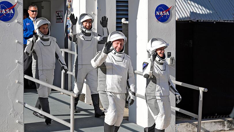 Die "Crew 11" war vorzeitig zur&uuml;ck zur Erde geholt worden. (Archivfoto)