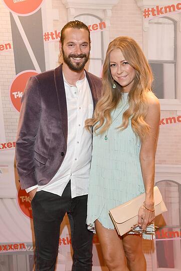 Jenny Elvers und Freund Simon Lorinser