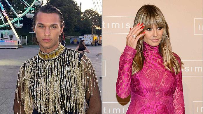 Münchner GNTM-Kandidat Aldin verrät, wie Heidi Klum abseits der Kameras tickt.