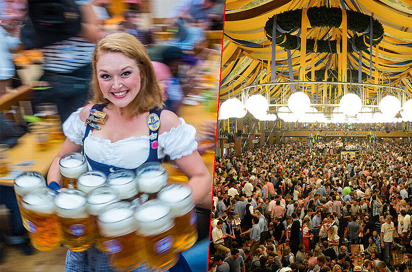 Gewinnen Sie beim AZ-Gewinnspiel eine Tischreservierung im Hofbräuzelt oder der Bräurosl.