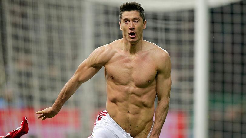 Elber über Lewandowski: "Er ist gut drauf, hat eine Traum-Figur, einen Super-Körper."