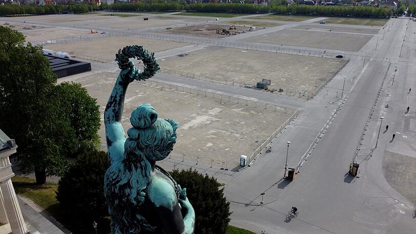 Auf der Theresienwiese werden 1.000 Menschen zur Demo erwartet.