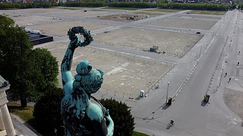 Auf der Theresienwiese werden 1.000 Menschen zur Demo erwartet.
