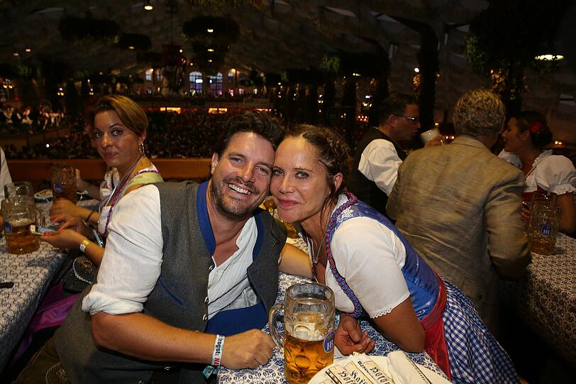 Doreen Dietel mit Lebensgefährten Tobias Guttenberg