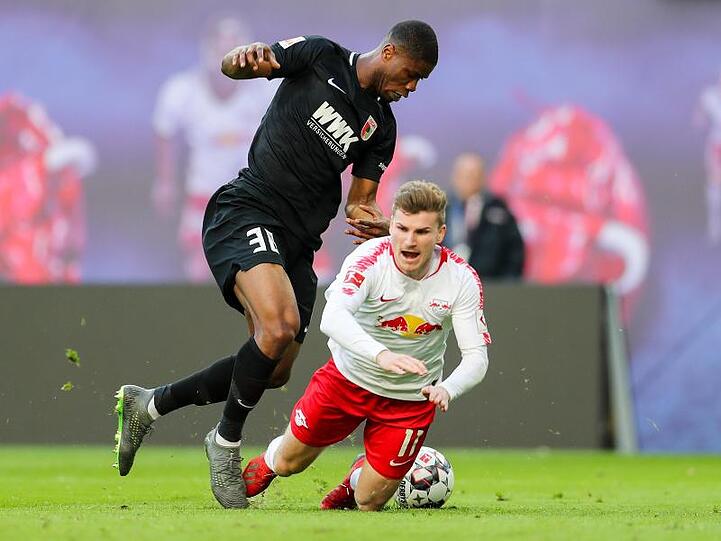 Keine Tore im Spiel RB Leipzig gegen den FC Augsburg.