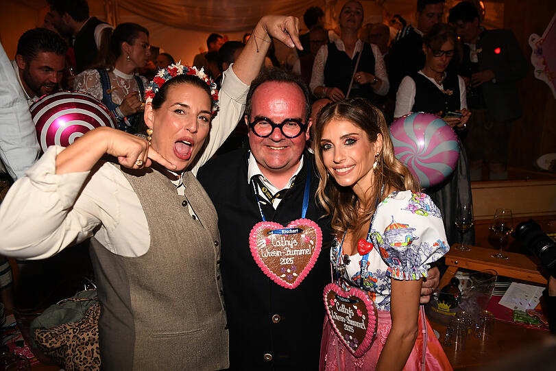 Elena Uhlig, Clemens Baumgärtner und Cathy Hummels