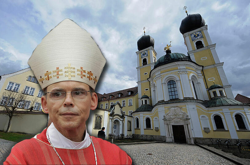 Die derzeitige Residenz des Bischofs Tebartz-van Elst - wegen seiner Verschwendungssucht geriet die katholische Kirche in Deutschland erneut in eine Krise. Ihr laufen die Mitglieder davon.