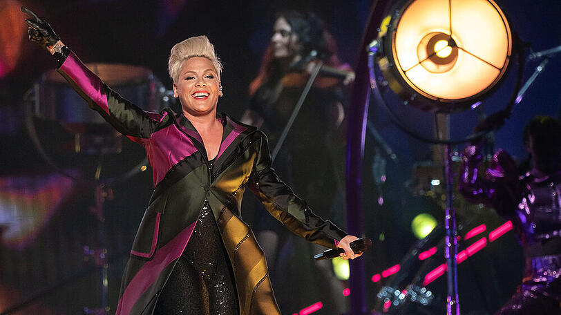 Sängerin Pink begeistert derzeit auf ihrer Tournee auch deutsche Fans