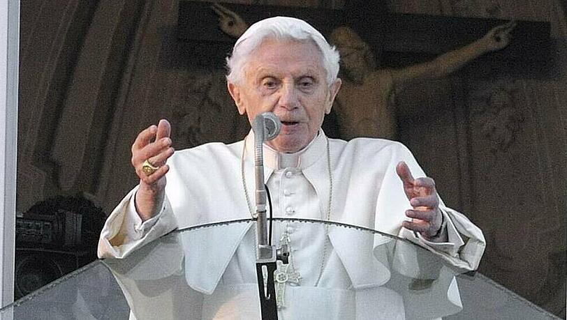 Benedikt XVI. im Jahre 2013.