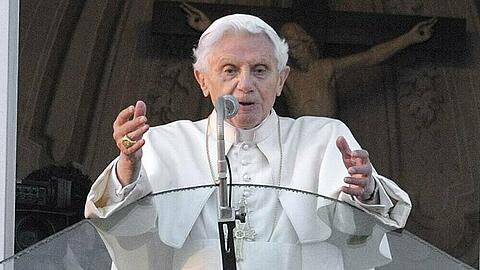 Benedikt XVI. im Jahre 2013.