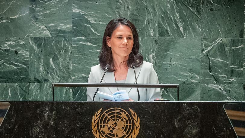 Baerbock kennt ihren designierten neuen Arbeitsplatz noch als Außenministerin. (Archivbild)