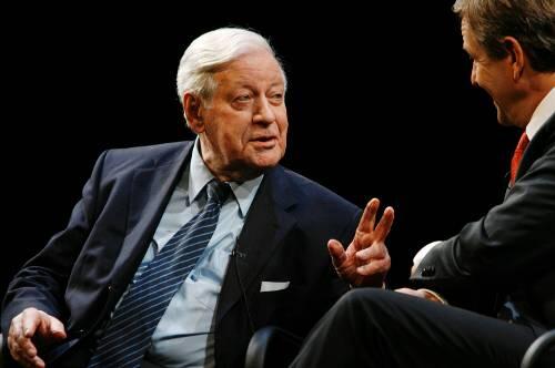 Keinesfalls altersschwach: Helmut Schmidt.