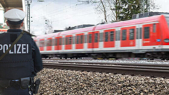 Der Fahrer stoppte die S3 in Laim. Dort übernahm die Bundespolizei. (Symbolbild)