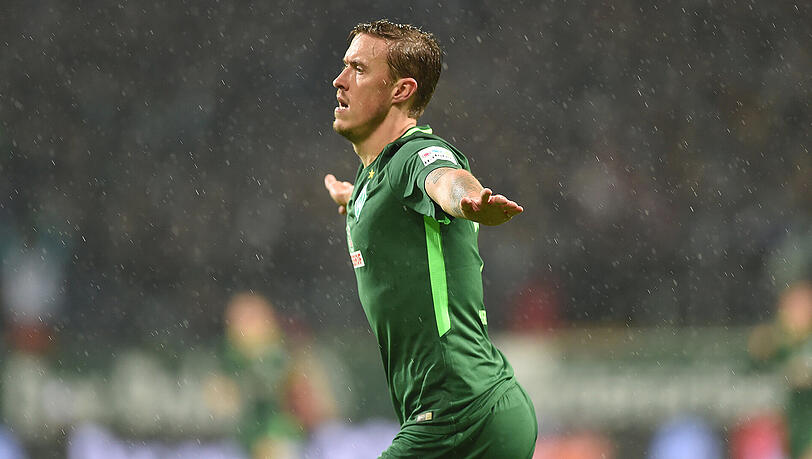 Mit drei Toren und einer Vorlage ganz klar der Mann des Spiels: Bremens Max Kruse. Mit drei Toren und einer Vorlage ganz klar der Mann des Spiels: Bremens Max Kruse.