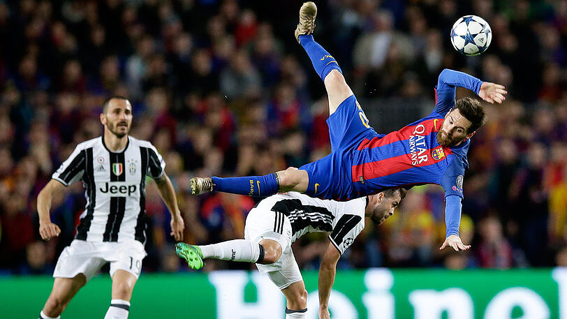 Unsanfte Landung für den FC Barcelona: An Juventus Turin war kein Vorbeikommen.