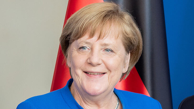 Kanzlerin Angela Merkel meldet sich aus der häuslichen Quarantäne