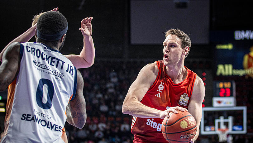 Beste Saisonleistung gegen Rostock: Johannes Voigtmann.