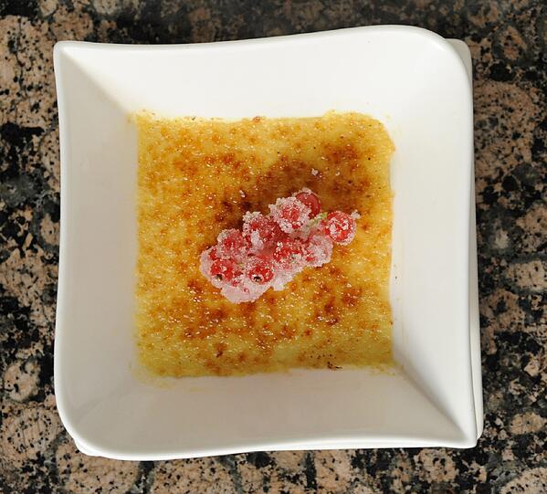 5. Gang: Zitronengras-Creme-brulee