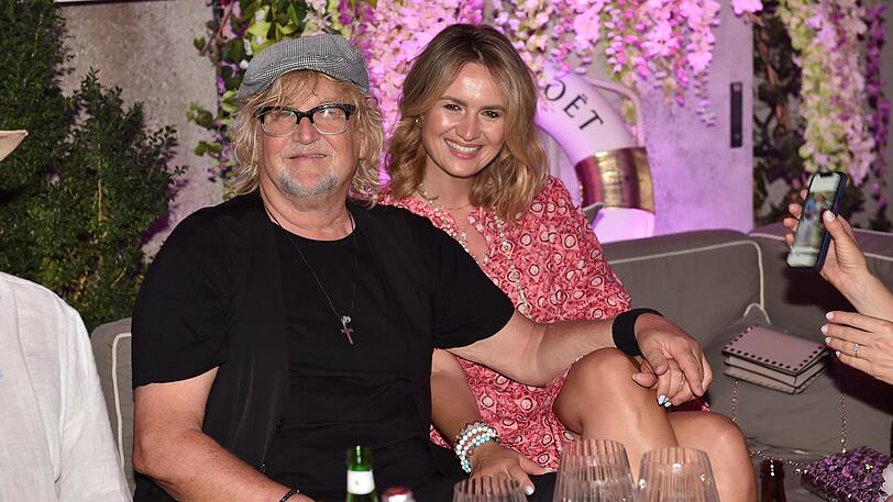 Martin Krug mit Freundin Martina Nicia