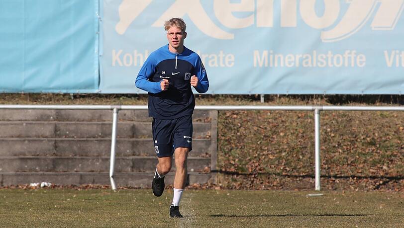 Dreht aktuell nur seine Bahnen: Leandro Morgalla.