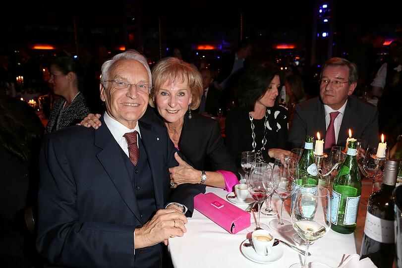 Edmund Stoiber mit Ehefrau Karin