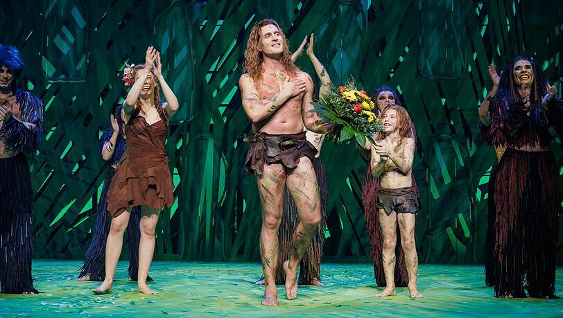 Alexander Klaws konnte erneut als "Tarzan" auf der B&uuml;hne &uuml;berzeugen.