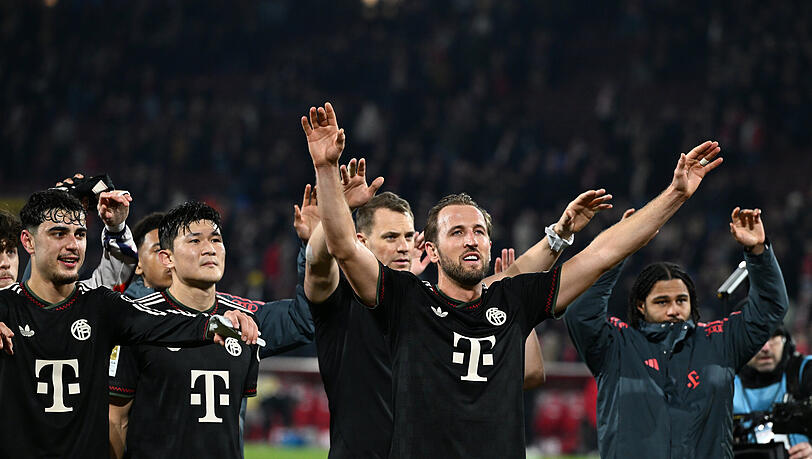 Die Kompany-Bayern um Tormaschine Harry Kane eilen in dieser Saison von Sieg zu Sieg.