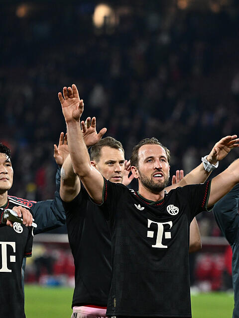 Die Kompany-Bayern um Tormaschine Harry Kane eilen in dieser Saison von Sieg zu Sieg.