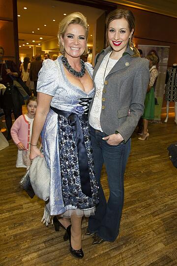 Claudia Effenberg und Verena Kerth