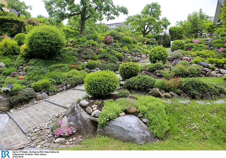 4000 Quadratmeter groß ist der Garten, der mehr einem Park-Paradies gleicht.