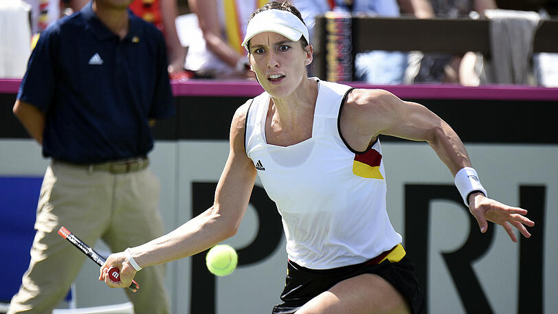 Vor allem Andrea Petkovic wurde den hohen Erwartungen nicht gerecht.