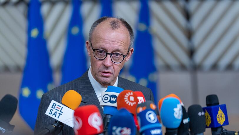 Merz macht vor dem EU-Gipfel noch einmal Druck bei den entscheidenden Themen. Merz macht vor dem EU-Gipfel noch einmal Druck bei den entscheidenden Themen.