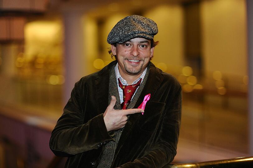 Florian Fischer auf der Pink Charity Night